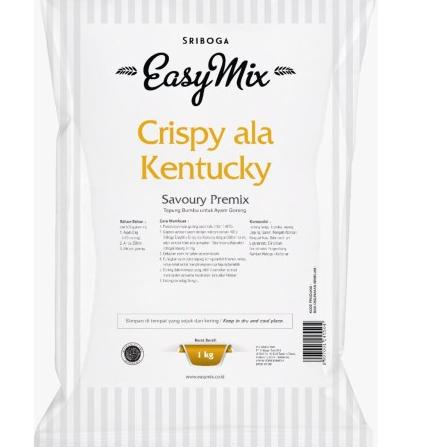

[KODE 8HAUZ] Sriboga EasyMix Waffle Sweet Premix 1 kg Sriboga EasyMix Crispy ala Kentucky 1 Kg