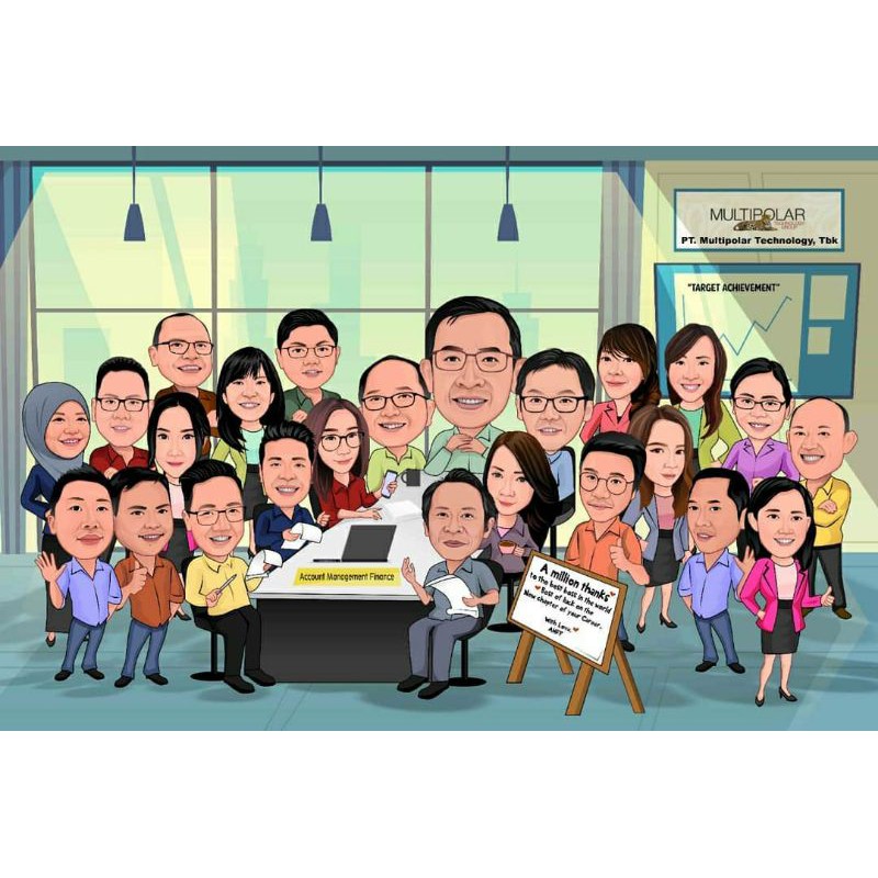 KARIKATUR GRUP / FAREWELL GIFT