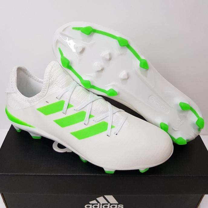 Sepatu Bola - Soccer Adidas Gamemode Knit White Screaming Green - Fg Fitriyenita