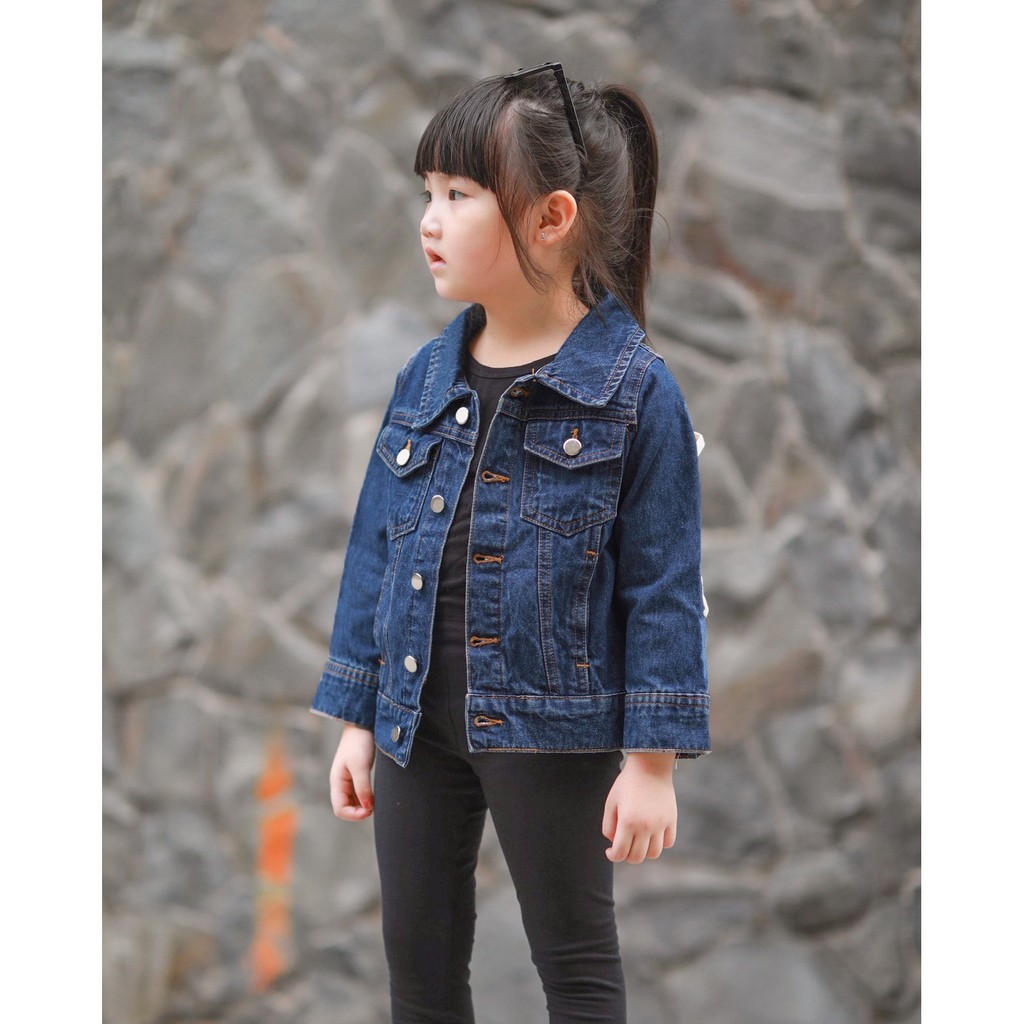TWISTED DENIM JACKET | Jaket Denim Anak | Jaket Anak Unisex | Outer Anak | Atasan Anak | Jaket Jeans Anak