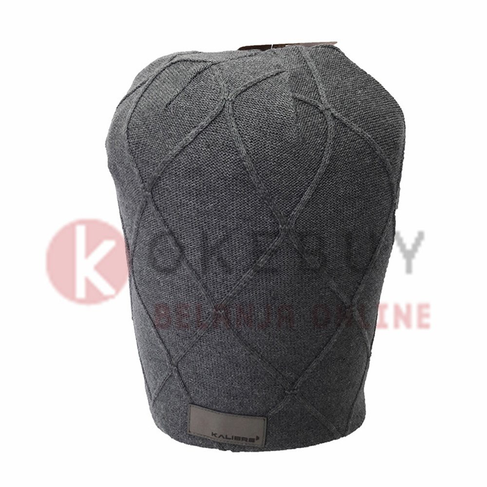 Topi Kupluk KALIBRE 991363 010 Grey Headware Pelindung Kepala - Kupluk Pria