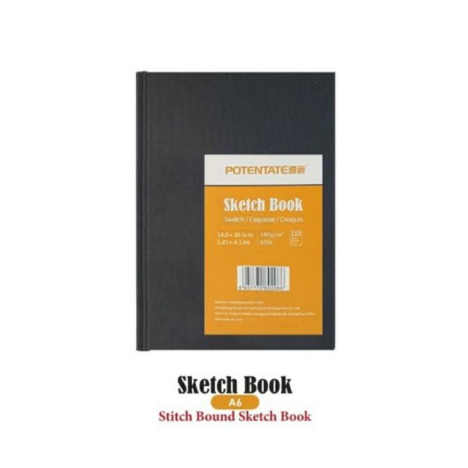 

Sale!!! Potentate Sketchbook A6 Hard Cover 100G 110 Lembar Terlaris