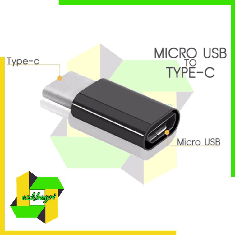 Micro Usb to type C &amp; Cable Adapter Converter For Android ipon Kabel