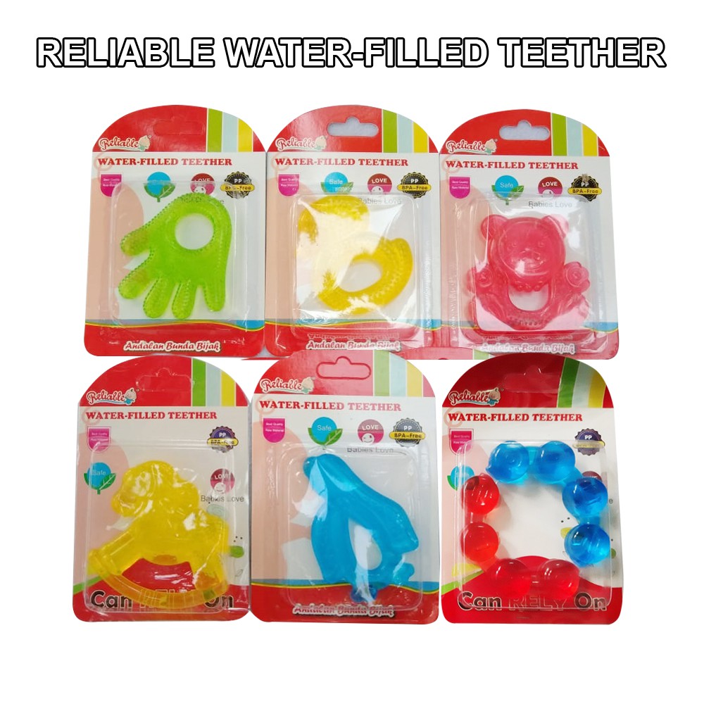 water filled teether safe