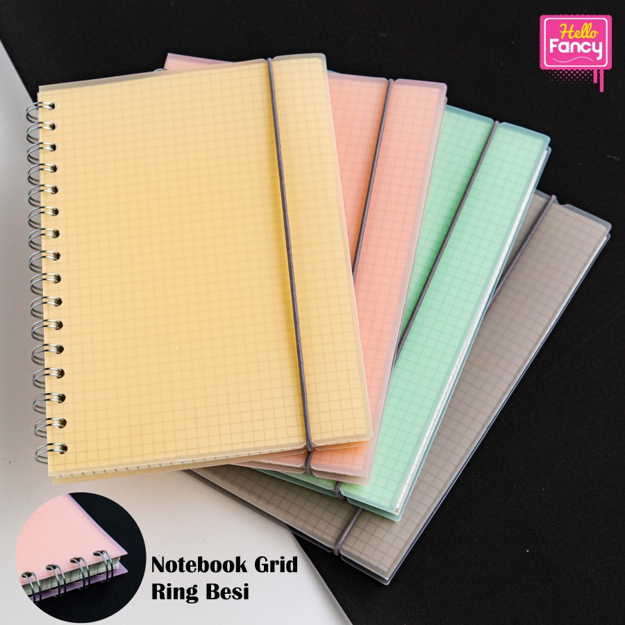 

Notebook Grid A5 Hard Cover / Notebook Grid T32K-88-A79-67