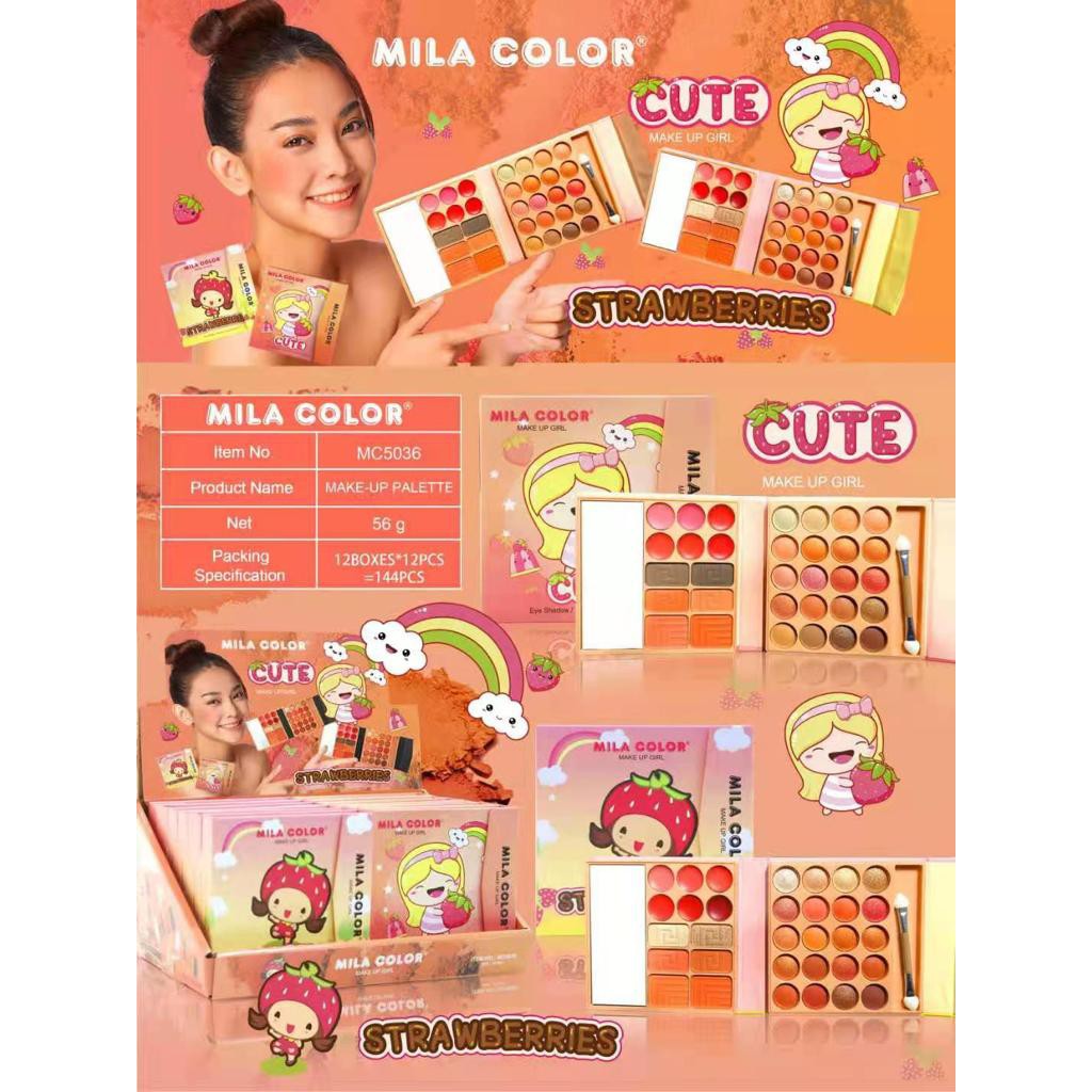 (cyber) cod MILA COLOR DOMPET EYESHADOW PALLETE