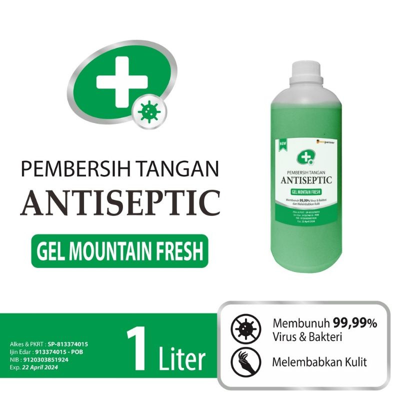 Hand Sanitizer antiseptic CAIR kemasan botol 1 liter