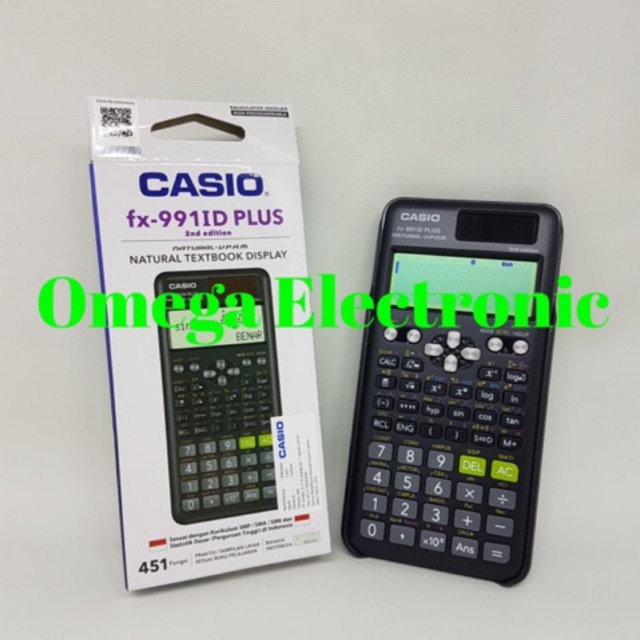 Casio FX 991 ID Plus - Scientific Kalkulator Kuliah Sekolah FX-991ID PLUS