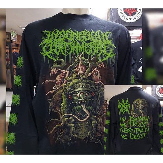 KAOS LENGAN PANJANG IDDM CULTURE 3 KAOS METAL KAOS BAND KAOS MUSIK KAOS DISTRO