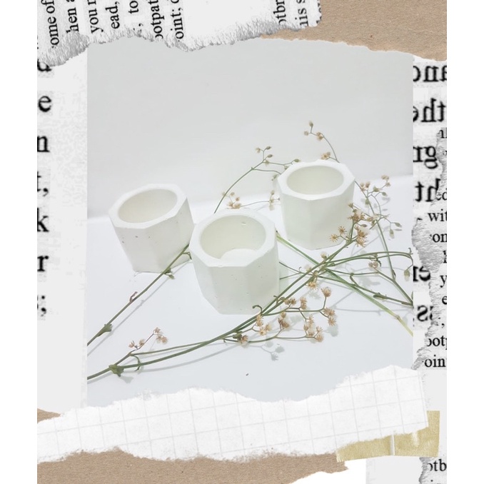 Pot Semen Kaktus Mini| Sukulen Pot Minimalis| Pot Estetik | Pot Souvenir