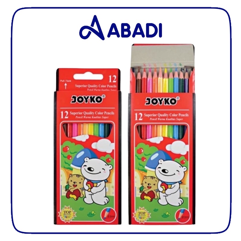 

PENSIL WARNA JOYKO PANJANG CP-12PB