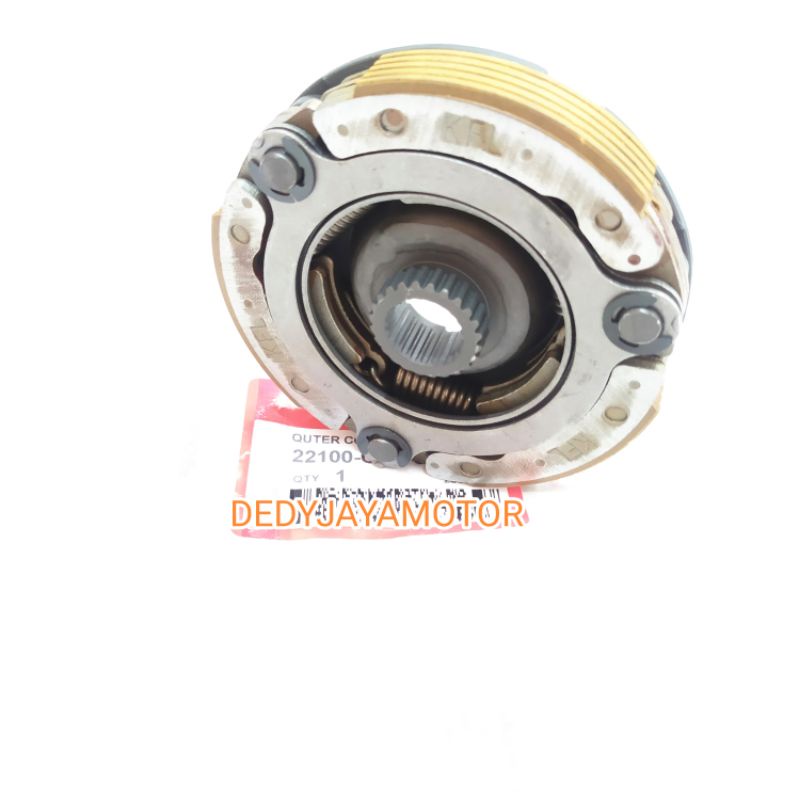 Kampas Ganda Assy Supra fit new, Legenda Revo 100 kampas otomatis ganda assy supra fit new revo 100