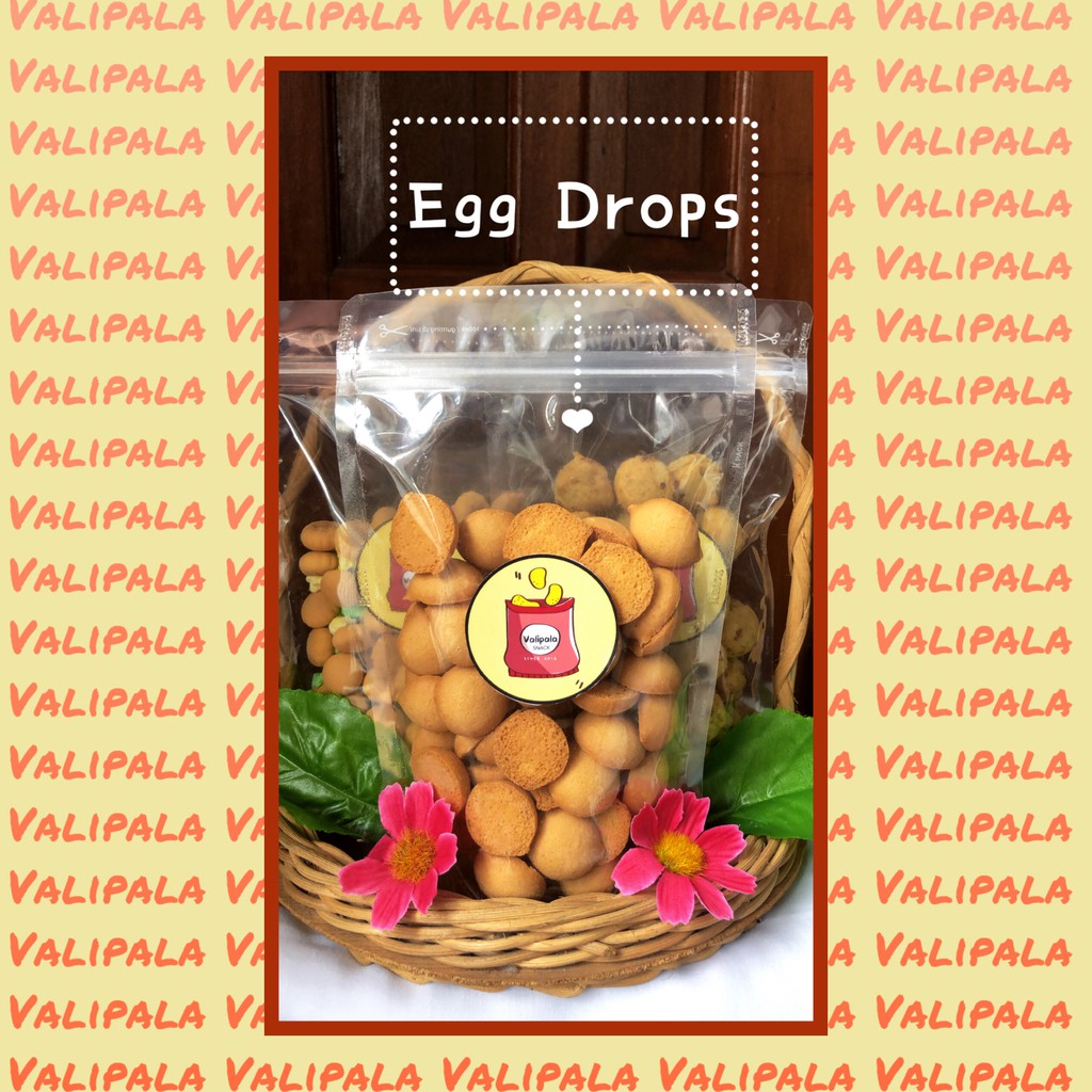 

[VALIPALA SNACK] Egg Drops Cemilan Jadul 150gram