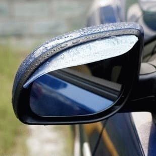 PVC Pelindung Spion Kaca Mobil - Black