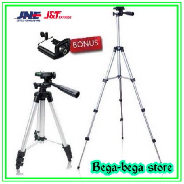 tripod weifeng wt3110a buat camdig, handycam , dslr dan hp holder u