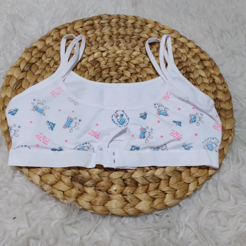 Bra remaja bahan ctton motif menarik