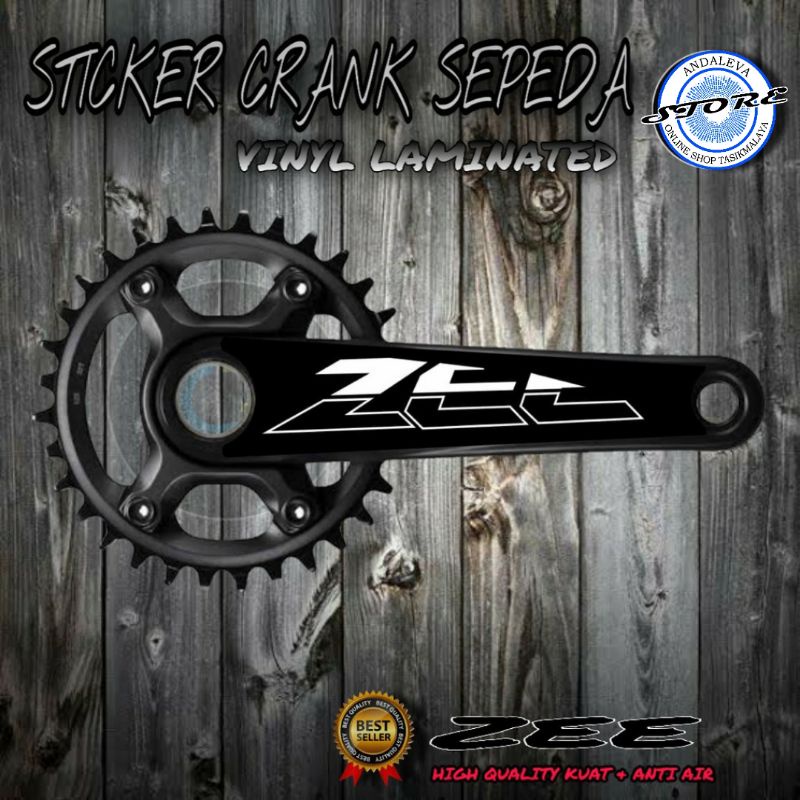[PROMO] Decal Stiker Crank Sepeda Mtb Zee / Stiker Decal Crank ZEE Sepeda Mtb Downhill Terlaris - st