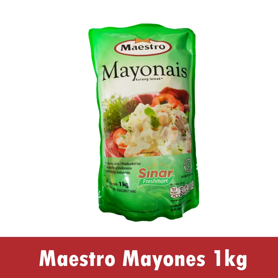 

[SINAR.FRESHMART] MAESTRO MAYONESE / MAYONAIS [1kg]