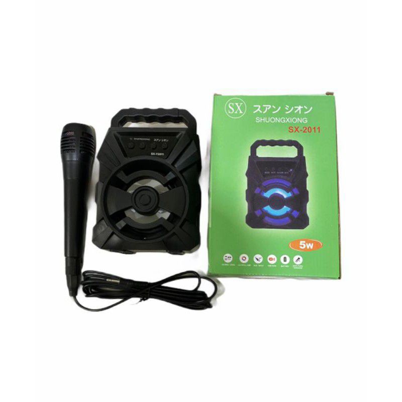 Speaker Bluetooth Karaoke SX-2011 (Bonus Mic)Speaker Bluetooth SX-2011