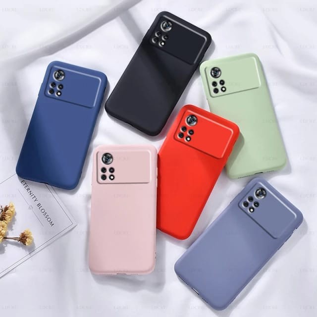 POCO M5 / M5S / M4 PRO 4G / M3 / M3 PRO 5G SOFT CASE MICROFIBER SUEDE SILICONE BACK COVER