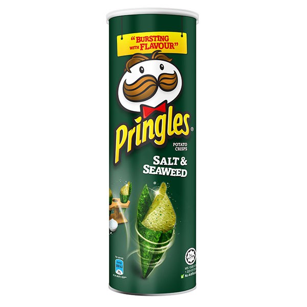 

Pringles Potato Snack Seaweed 107G