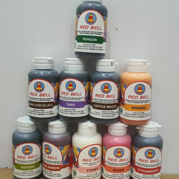

Red Bell Perisa 55 ML aneka rasa NEW Kode 1254