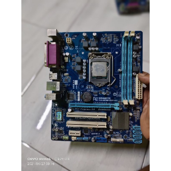 Motherboard H61 gigabyte soket 1155 ddr3