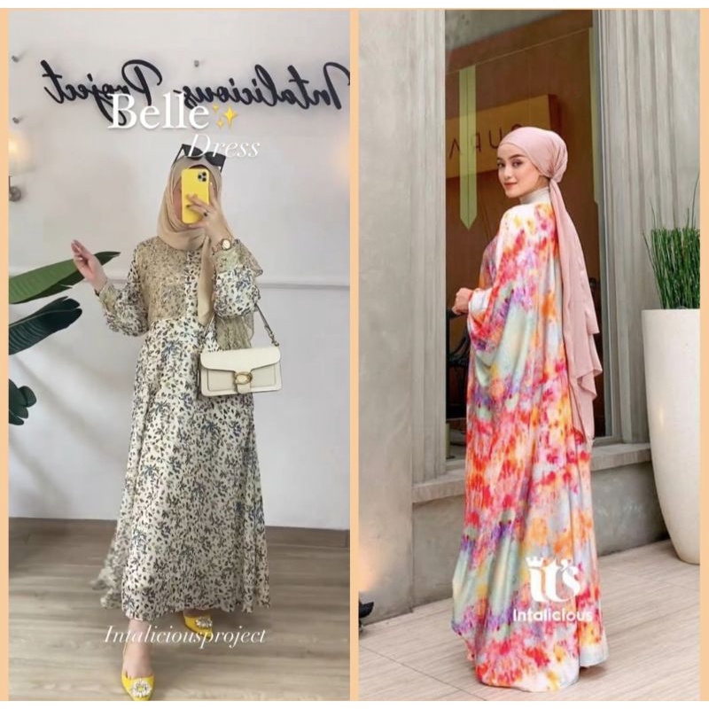 SIAP KIRIM Merien Kaftan belle dress merien Kaftan fushchia Belle Dress Edmee dress Xena dress Lucie