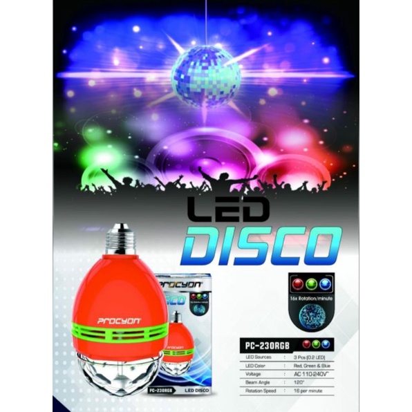 Lampu Disco / Lmpu Hias Hemat Listrik