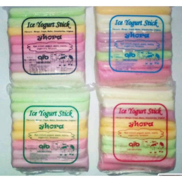

Es yogurt yhora 1 pack 25 pcs panjang 11 cm best seller murah khusus GOJEK / GRAB