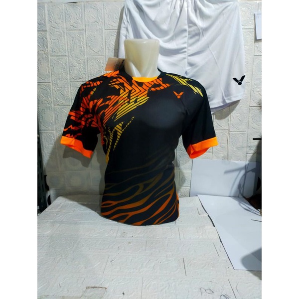 BAJU SETELAN BADMINTON DEWASA VICTOR V140/JERSEY BULUTANGKIS