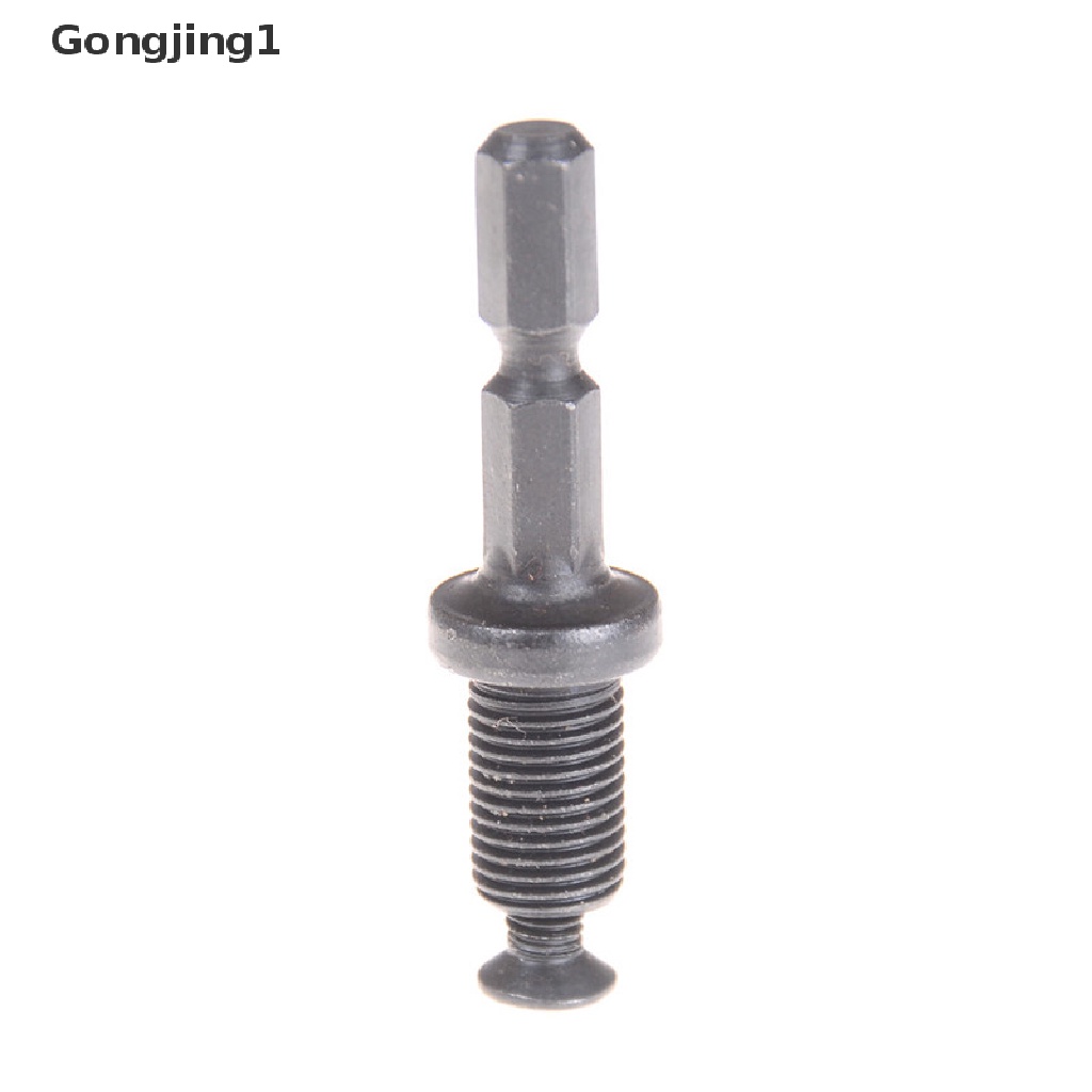 Gongjing1 Adapter Konverter Mata Bor Keyless Hex Shank 1 / 4 &quot;