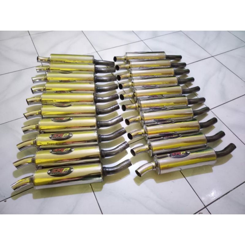 slincer knalpot vespa buang kanan SRP purbalingga