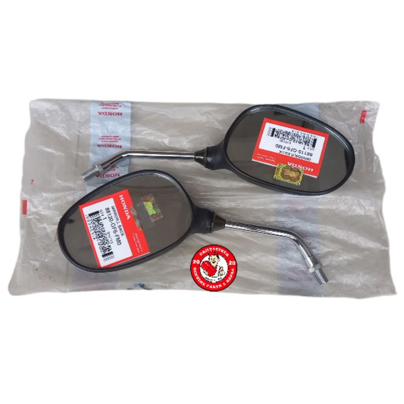 Kaca Spion Kanan Kiri Honda Win 100 Tahun Muda Original 88110-GF6-FM0 88120-GF6-FM0