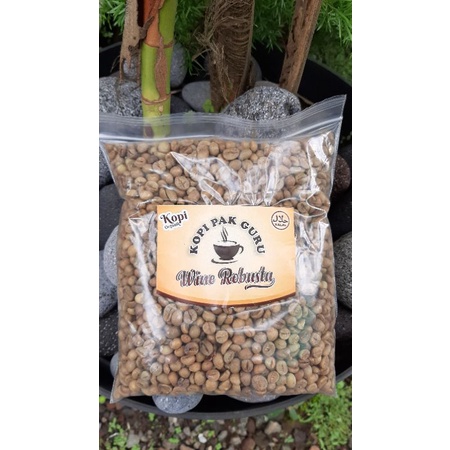 

Kopi Wine Robusta Green Bean Pak Guru