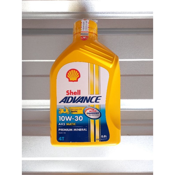 oli shell helix ax5 10w-30 matic original