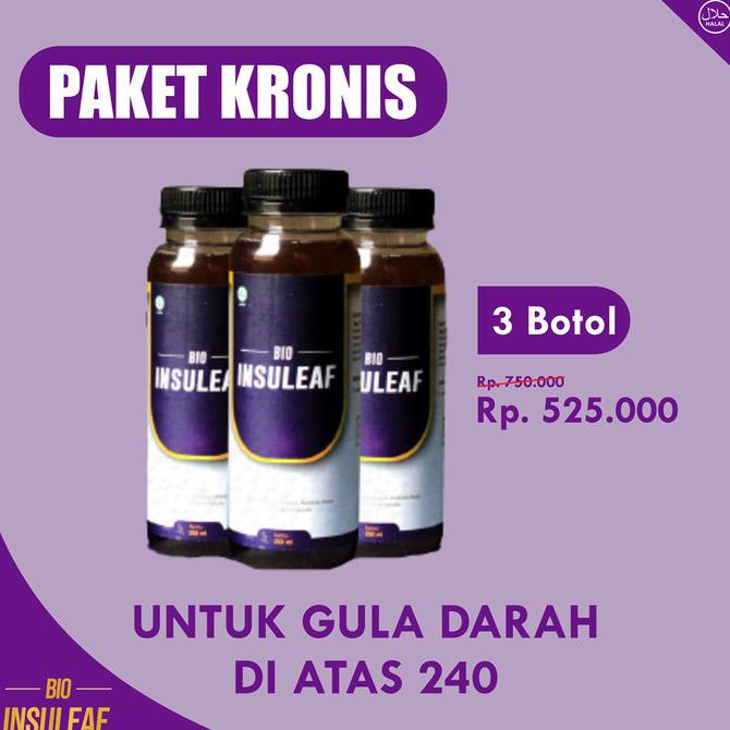 

BISA COD PAKET KRONIS BIO INSULEAF OBAT HERBAL DIABETES 3 BOTOL /OBAT HERBAL ASAM URAT/OBAT HERBAL PELANGSING/OBAT HERBAL KOLESTEROL/OBAT HERBAL DIABETES