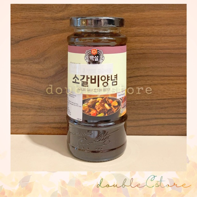 

Beksul Galbi sauce for beef 290gr / korean BBQ saus kalbi