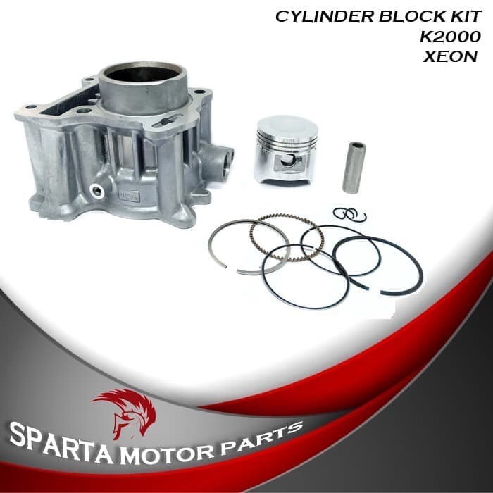 CYLINDER BLOCK SEHER ASSY PLUS PISTON DAN RING YAMAHA XEON / AEROX 125