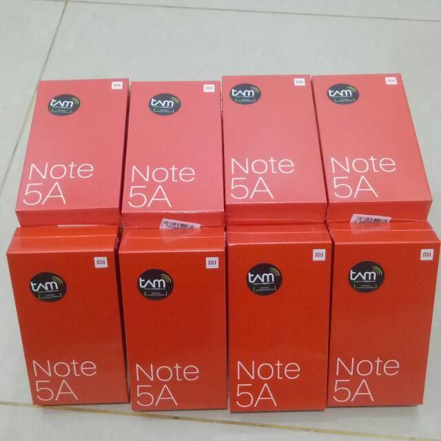 HP XIOMI REDMI NOTE 5A(XIOMI MI5A 4G LITE)  LAYAR 5,5 INCI RAM 2/16 GARANSI RESMI TAM HARGA GROSIR