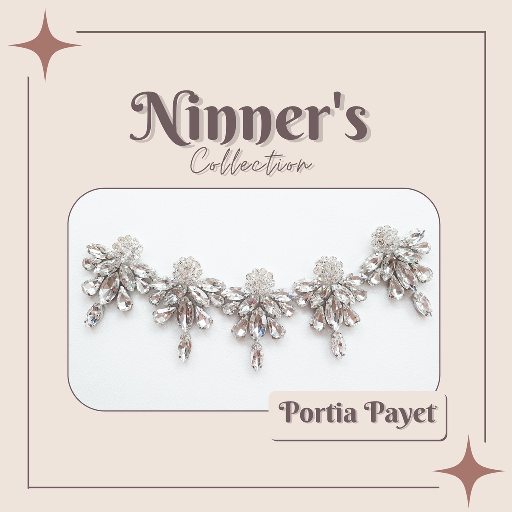 Portia Payet [ Payet Rangkai | Payet Leher | Payet Pinggang | Payet Kebaya ]