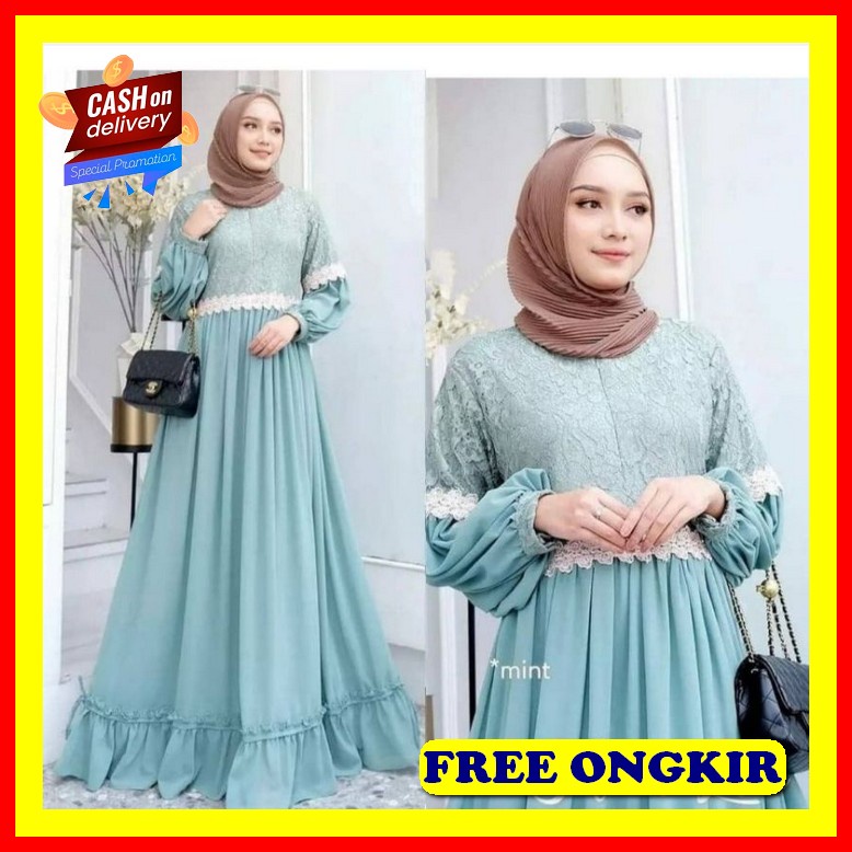 Dres Remaja Syar'I Bj Muslim Kekinian Games Remaja Terbaru 2023 Baju Gamis Wanita Import Ghamis Impo