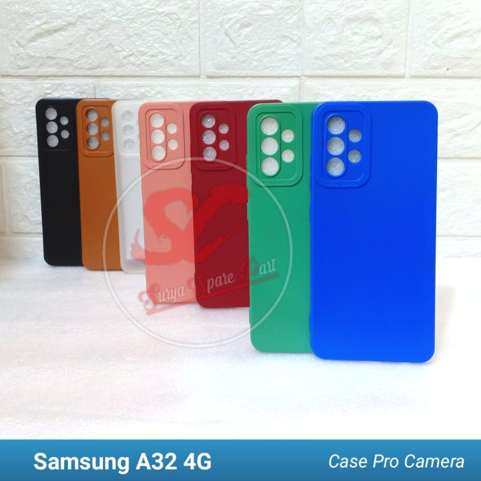 Case Slim Matte Pro Camera Samsung A32 4G - SC