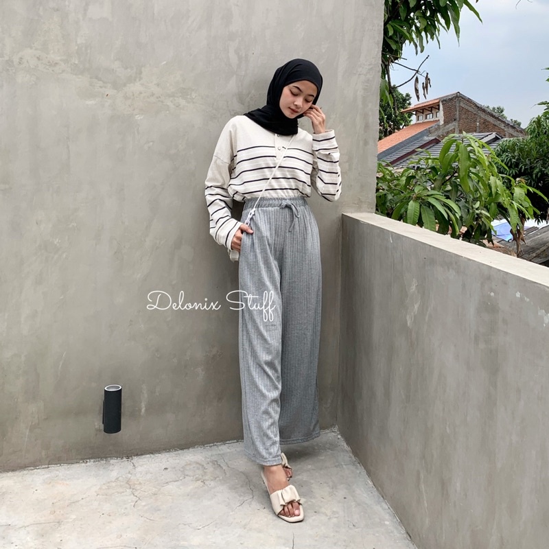 Basic knit kulot