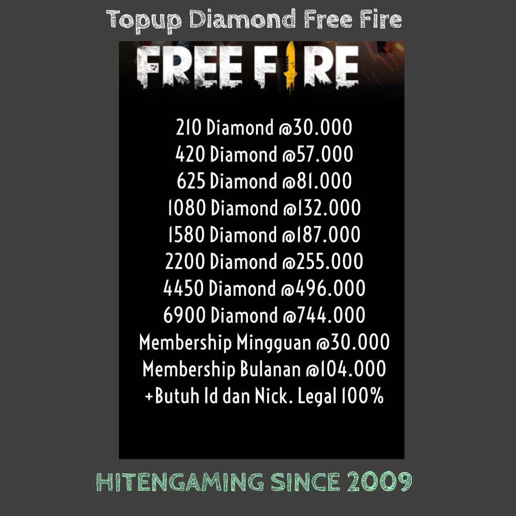 Cara Hack Game Free Fire Battleground 9999