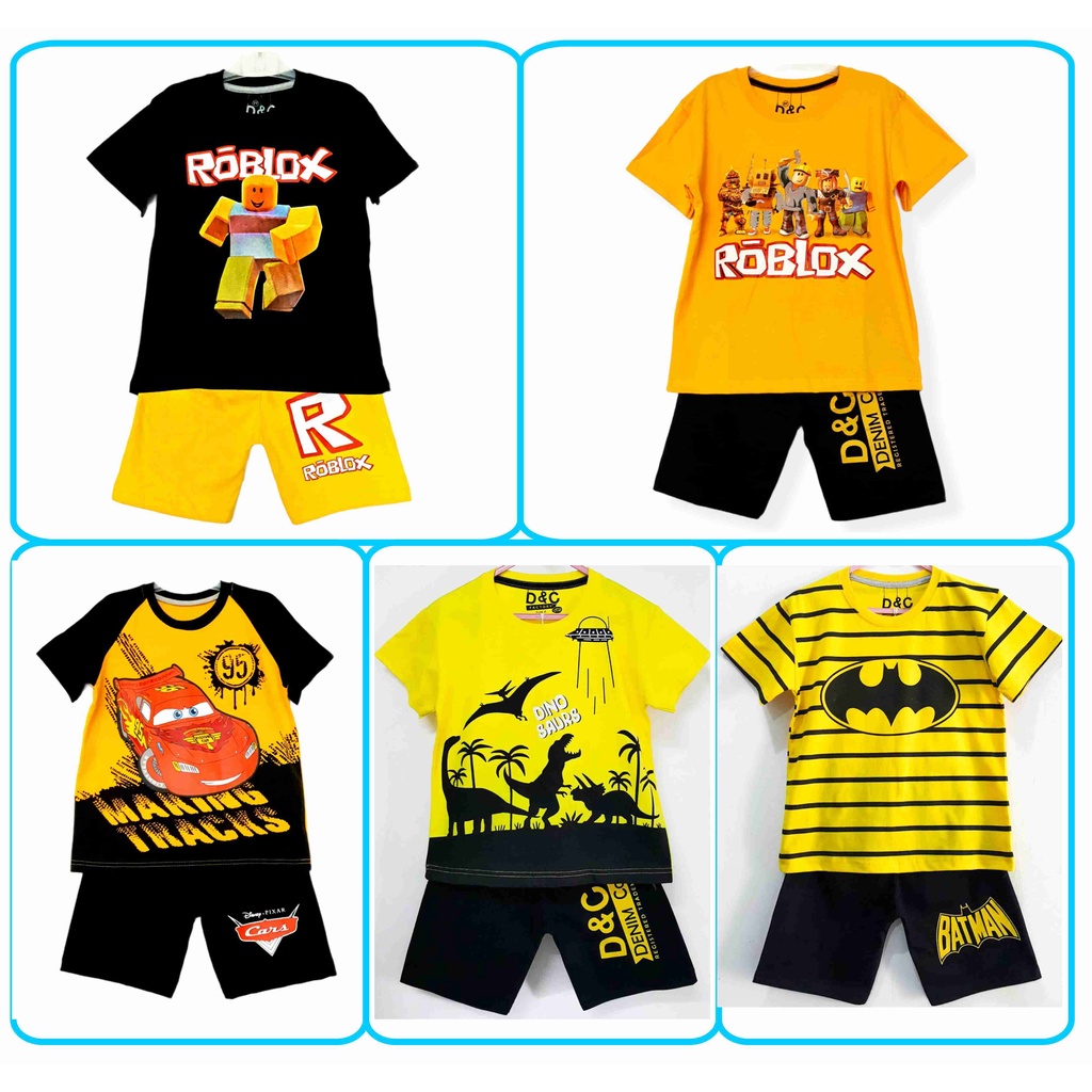 Baju Anak Laki Laki/ Kaos Anak Laki Laki / Setelan Anak Laki Laki Motif Mobil Beko 1-10 Thn S