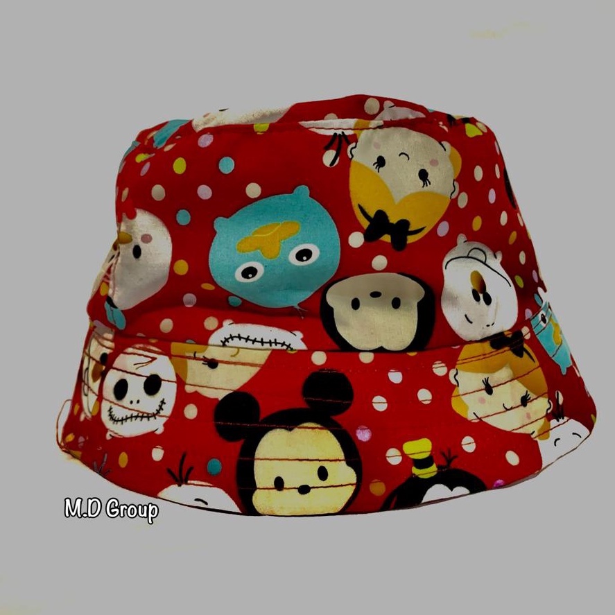 Topi Bucket Hat Anak Tali Sablon Motif Lucu Topi Bucket Anak Laki Laki Perempuan Sablon Lucu Kekinian