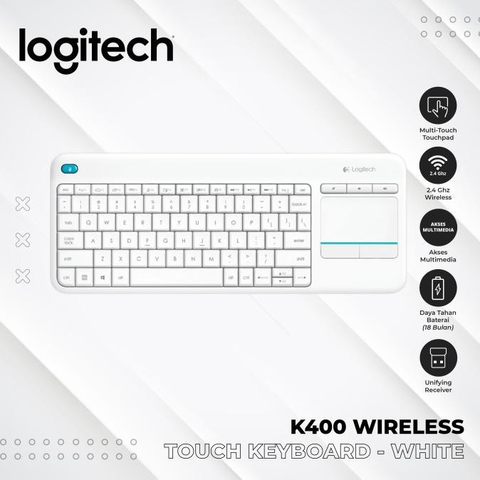 Logitech Wireless Keyboard K400 / K 400 Plus