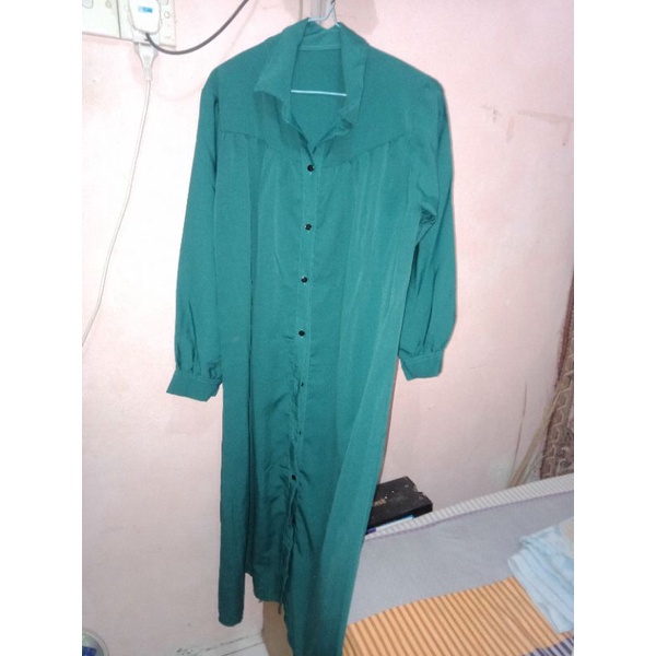 tunik hijau tosca