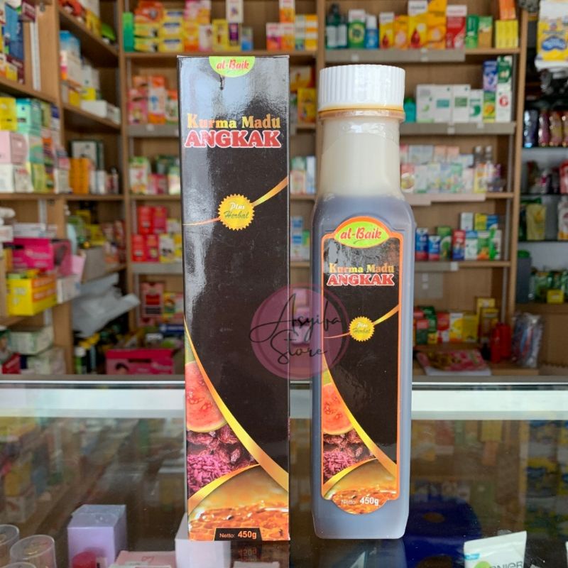 

Kurma Madu Angkak Plus Herbal al-Baik ukuran 450g